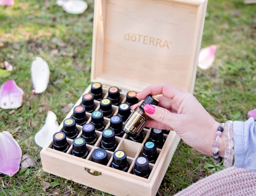 krabicka doterra esencialnych olejov